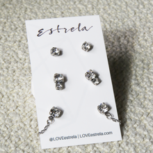 Charger l'image dans la galerie, Boucles d'oreilles ELYSIA MIX & MATCH argentées & claires