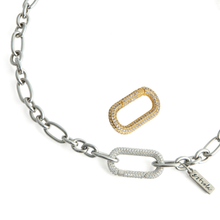 Load image into Gallery viewer, MIRAZ Necklace Set Silver