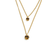 Charger l'image dans la galerie, CLEA Necklace Gold & Brown