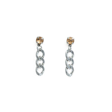 Load image into Gallery viewer, RITA Earrings Brown Gold