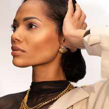 Charger l'image dans la galerie, GAL EARRINGS GOLD PATINA