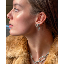 Load image into Gallery viewer, SOLENE DUO EARRINGS on model