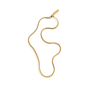 CHAIN Necklace Small Gold