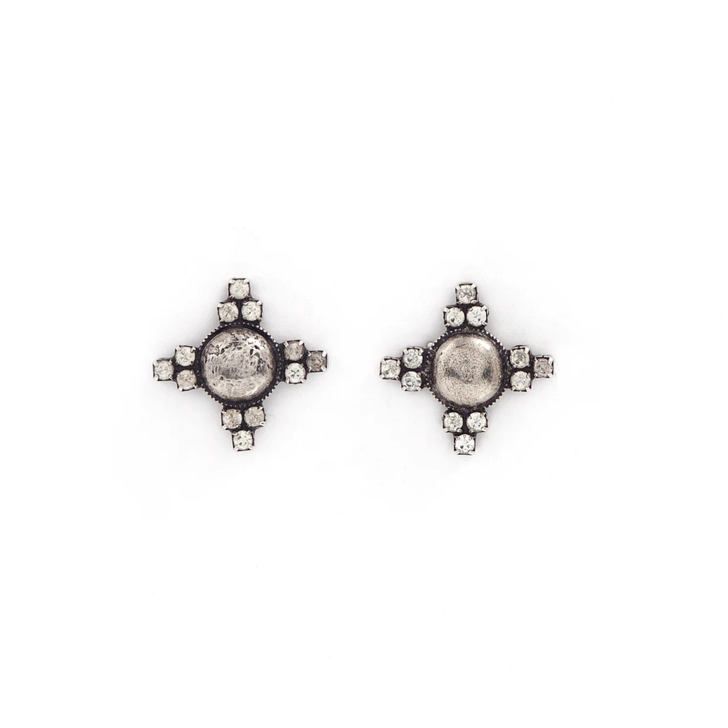 Boucles d'oreilles cristal STARDUST