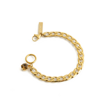 Load image into Gallery viewer, CLEA Bracelet Gold &amp; Brown
