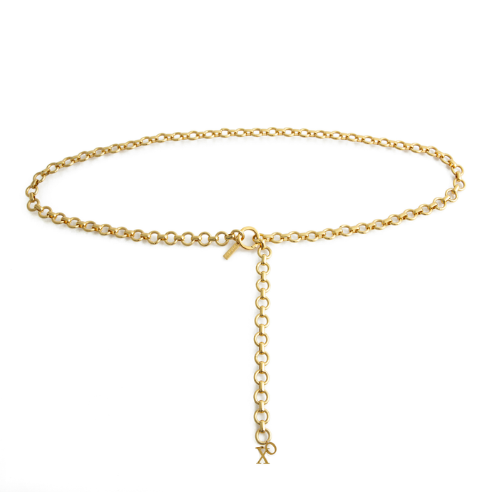 ELYSEA gold chain belt