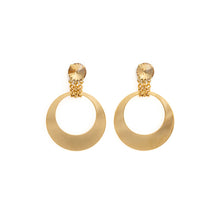 Load image into Gallery viewer, GRETA statement earrings gold
