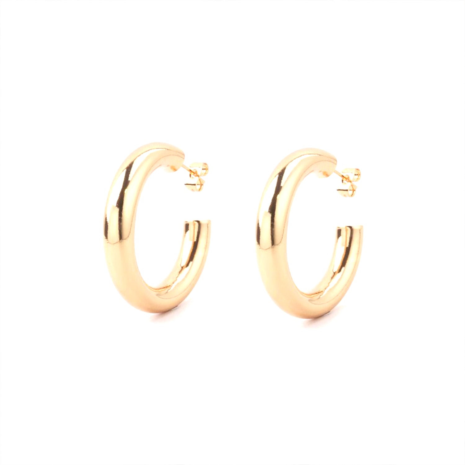 Perfect deals gold hoops