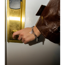 Load image into Gallery viewer, ESTRELA ORELIA SILVER CHARM BRACELET
