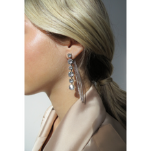 Load image into Gallery viewer, FIORA EARRINGS SILVER
