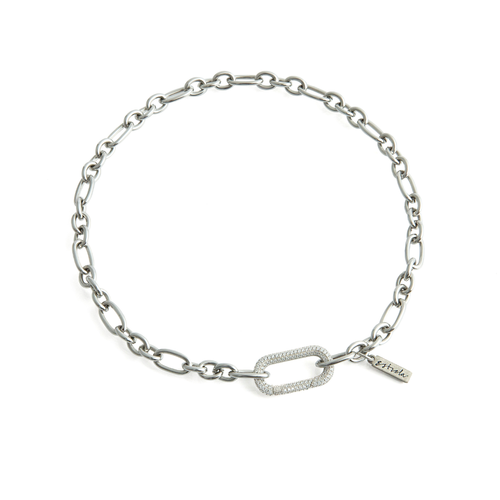 MIRAZ Silver Necklace