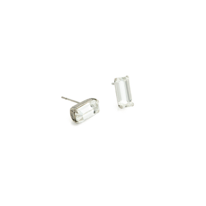 SOLANGE Stud Earrings Silver