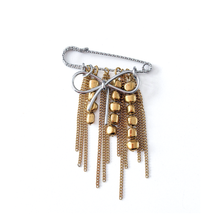 Load image into Gallery viewer, SOLARA BROOCH PIN  BAG CHARM SILVER BOW
