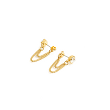 Load image into Gallery viewer, SOLENE stud earrings gold
