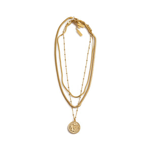 Gold Layering Necklaces by Estrela