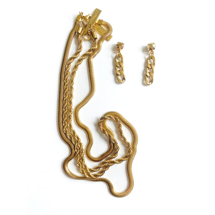 AVERIE gold jewelry set